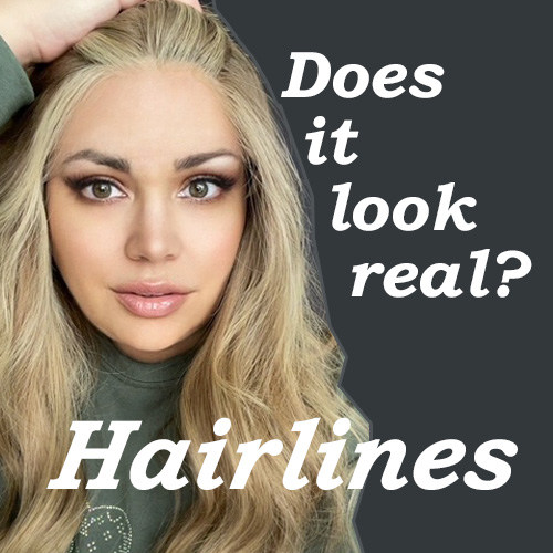 What to look for in a hairline in your next wig.